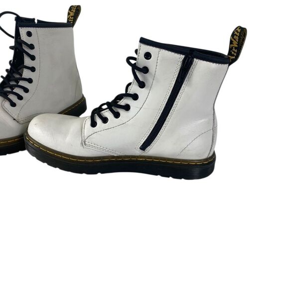 Dr Martens sz 5 White ZAVALA J Aw004 Original Air Wair Leather bounce - Picture 7 of 8